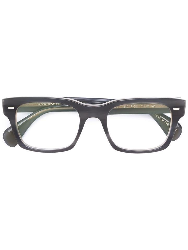 Oliver Peoples Ryce Glasses, Grey, Acetate
