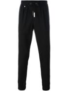 Philipp Plein 'last Dance' Track Pants, Men's, Size: Medium, Black, Cotton/nylon/spandex/elastane/viscose