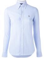 Polo Ralph Lauren - Striped Shirt - Women - Cotton - Xs, Blue, Cotton