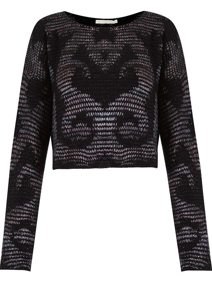 Cecilia Prado Tricot Ribbed Crop Sweater