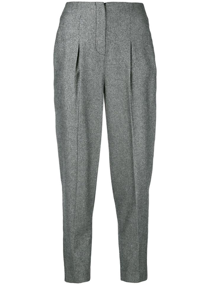 Ermanno Ermanno High-waisted Trousers - Black