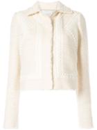Giambattista Valli Embroidered Fitted Jacket - White