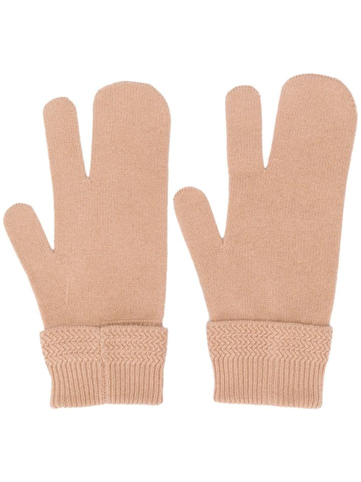 Maison Margiela Three-finger Glove - Neutrals