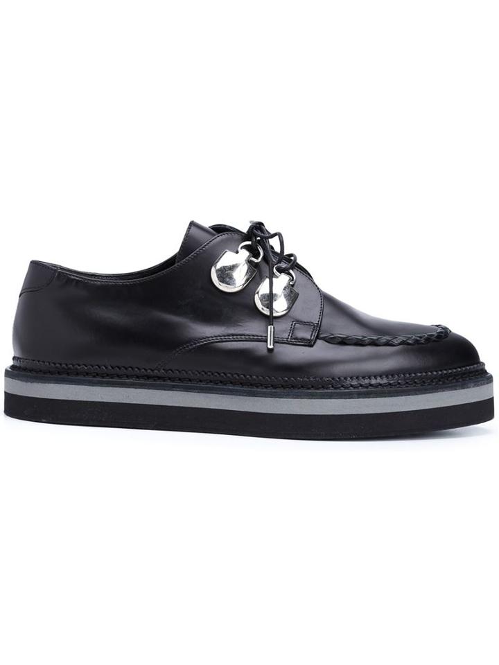 Alexander Mcqueen Lace-up Creepers
