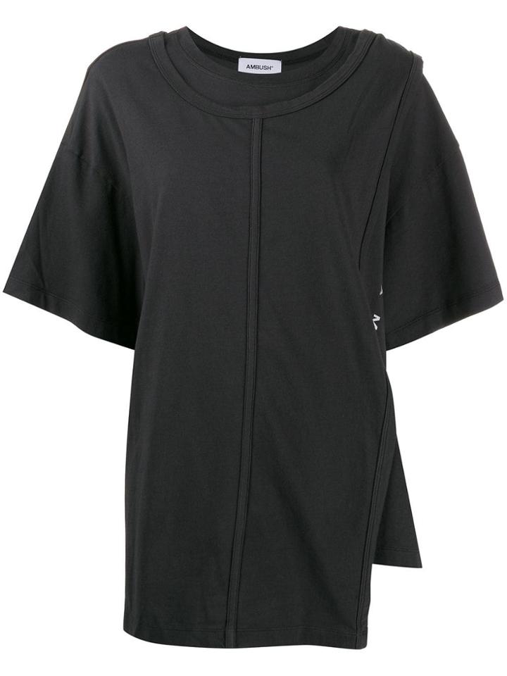 Ambush Deconstruct Short Sleeve T-shirt - Black