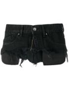 Diesel Denim Cut-off Belt - Black