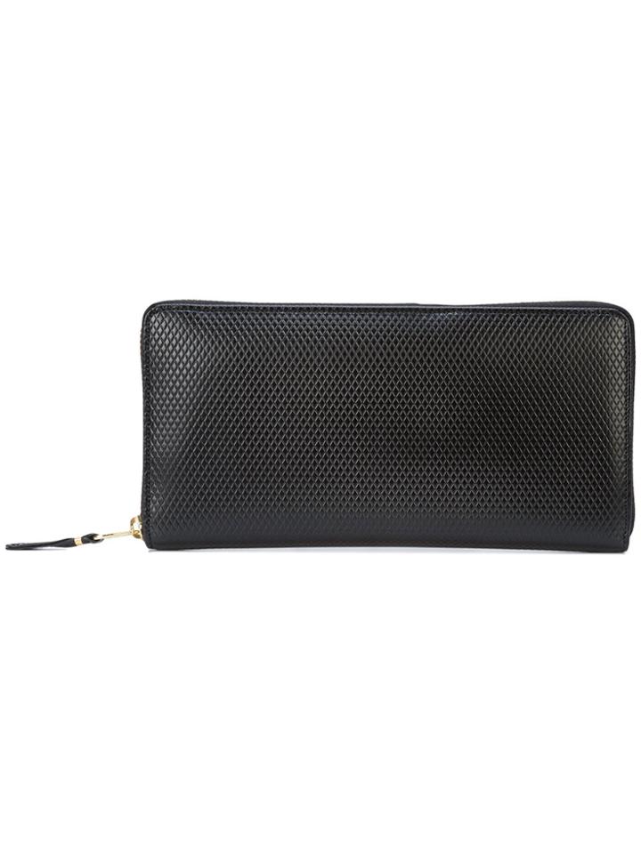Comme Des Garçons Play Zip-around Continental Wallet - Black