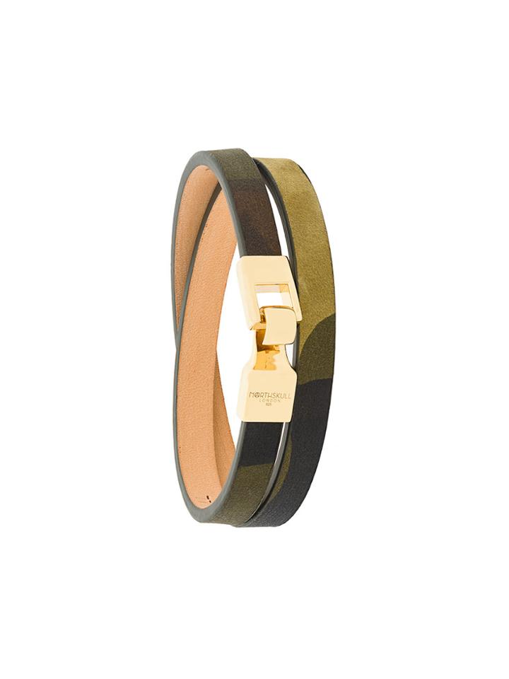 Northskull Double Wrap Bracelet - Green