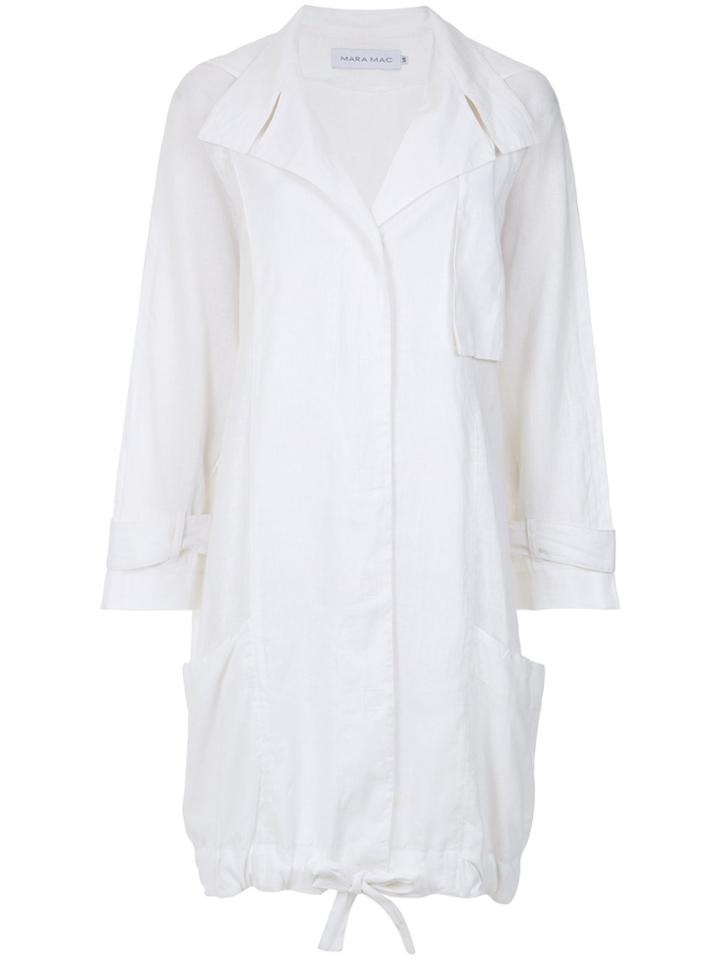 Mara Mac Hooded Long Coat - Unavailable