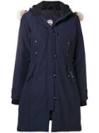 Canada Goose Mid-length Padded Coat - Blue