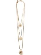 Rosantica Suono Set Of Three Necklaces - Metallic
