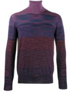 Missoni Abstract-knit Top - Purple