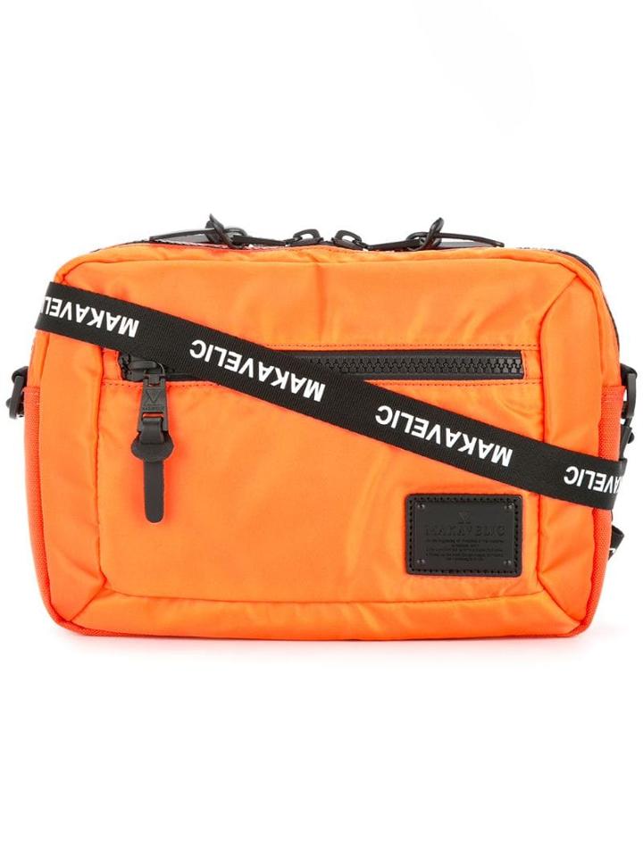 Makavelic Bi-layer Pouch Crossbody Bag - Yellow