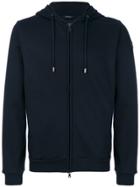 Paul & Shark Hooded Zipped Bomber Jacket - Blue