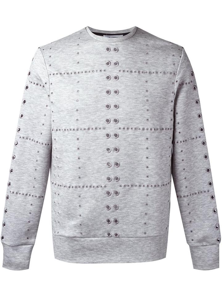 Tim Coppens Eyelet Crew Neck Jumper