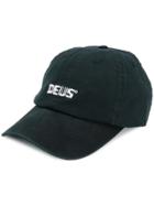 Deus Ex Machina Logo Baseball Cap - Black