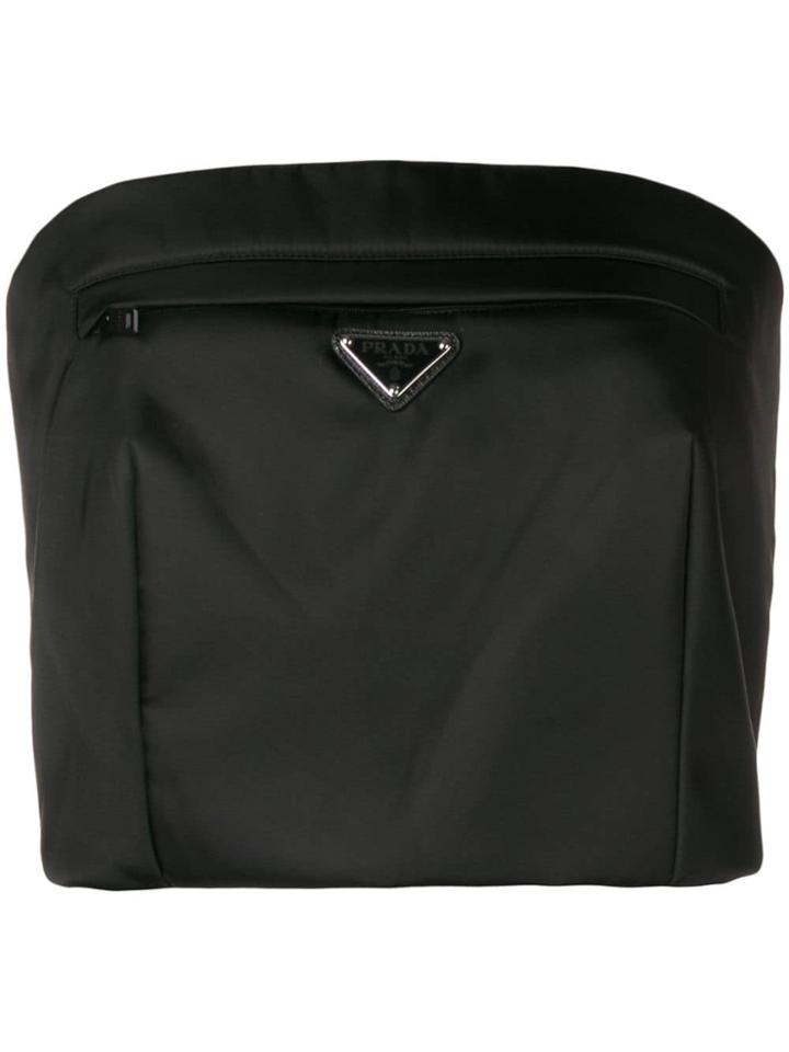 Prada Bustier Top - Black