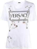 Versace Printed 90s Vintage Logo T-shirt - White