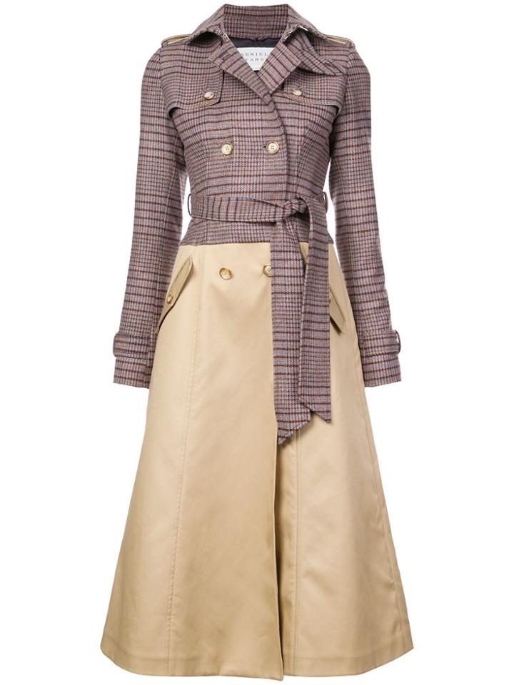 Gabriela Hearst Buttoned Midi Trench Coat - Brown