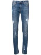 Zadig & Voltaire Distressed Skinny Jeans - Blue