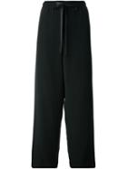 Marc Jacobs Wide Leg Trousers, Women's, Size: 12, Black, Silk