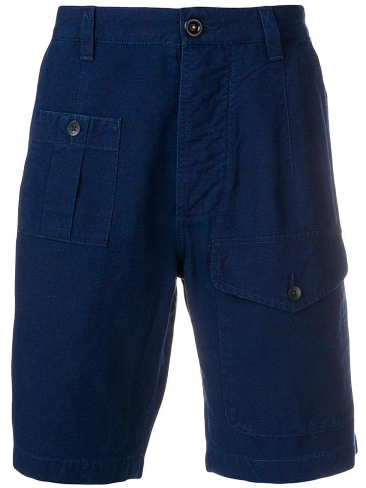 Denham Six-pocket Shorts - Blue