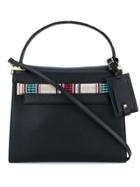 Valentino Valentino Garavani 'my Rockstud' Beaded Tote - Black