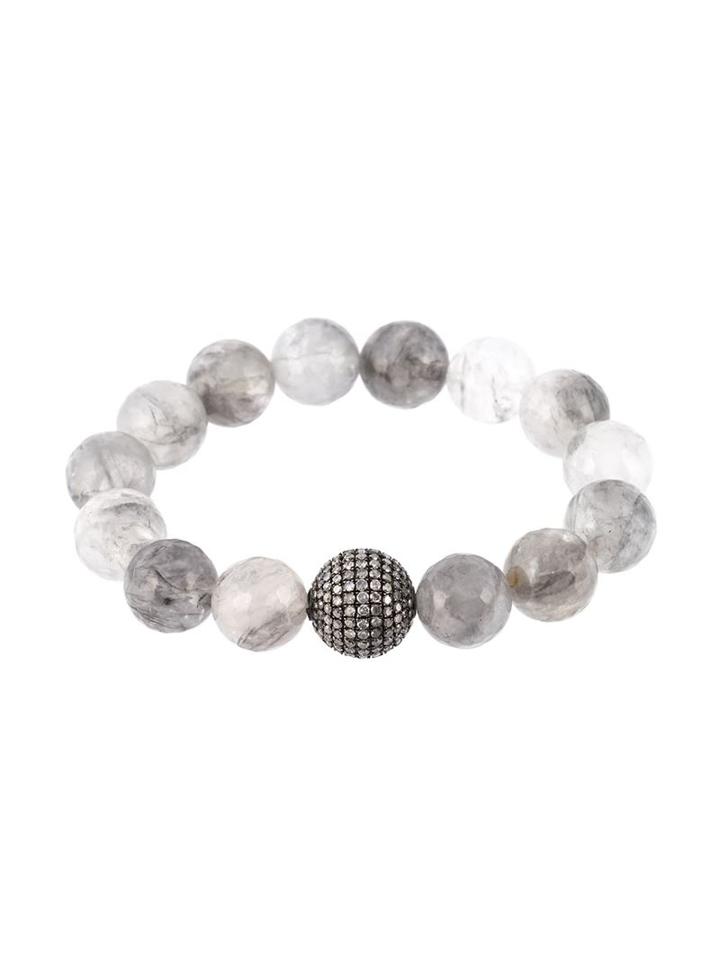 Gemco Bead Diamond Ball Bracelet