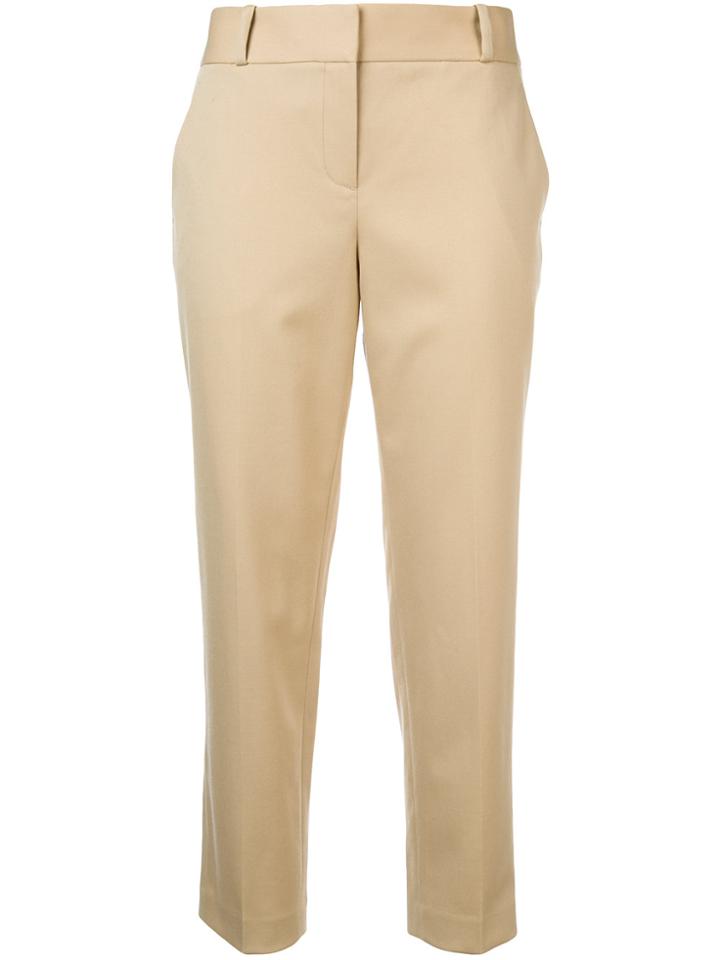 The Row Cropped Tailored Trousers - Yellow & Orange