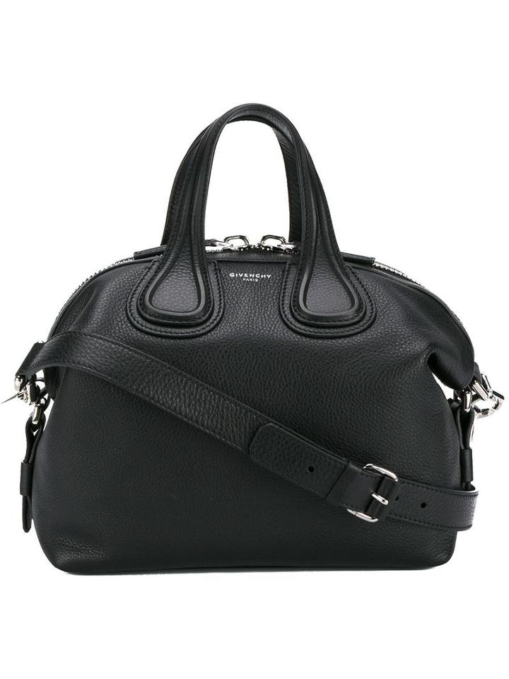 Givenchy - Small 'nightingale' Tote - Women - Cotton/calf Leather - One Size, Women's, Black, Cotton/calf Leather