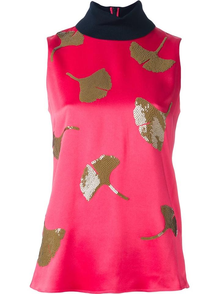 3.1 Phillip Lim Sequin Ginkgo Tank Top