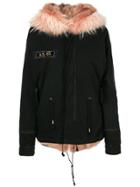 As65 Fur Lined Parka - Black