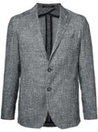 Tagliatore Two-button Blazer, Men's, Size: 46, Grey, Wool