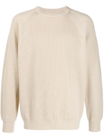 Batoner Ribbed Jumper - Neutrals