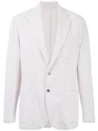 Patch Pocket Blazer - Men - Cotton - S, White, Cotton, Estnation