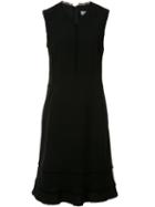 Altuzarra Raw-edge Trim Dress, Women's, Size: 42, Black, Triacetate/polyester