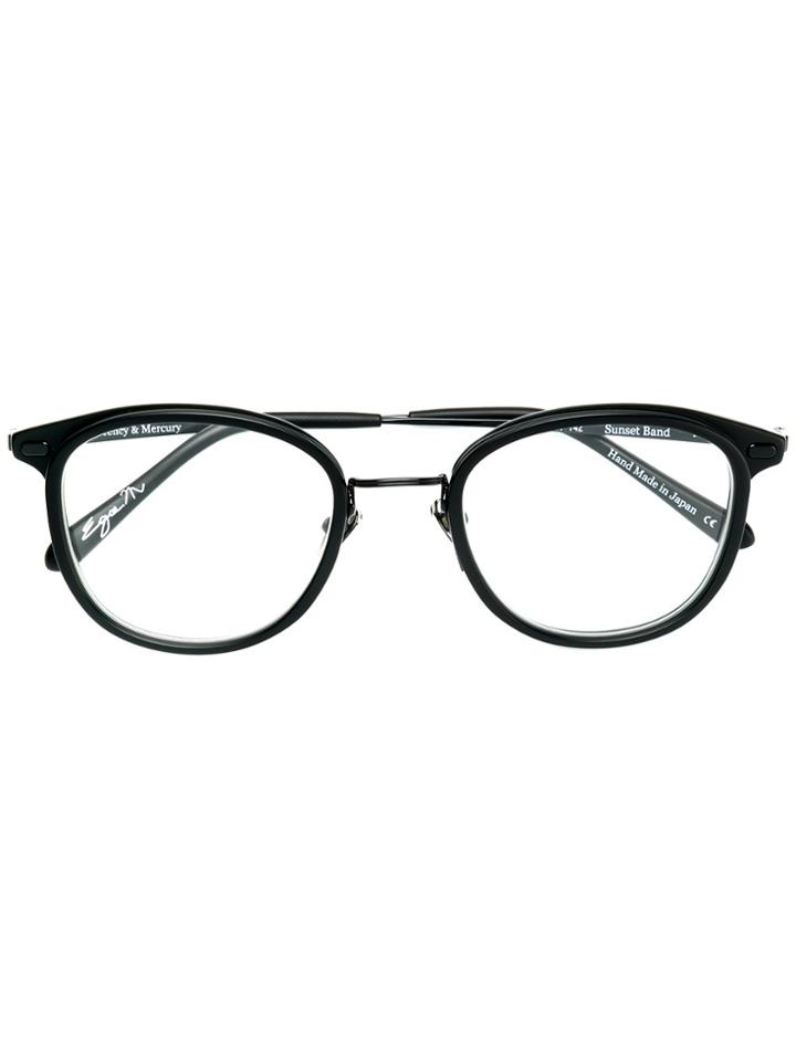 Frency & Mercury Sunset Band Glasses - Black