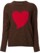 Alexa Chung Oui Jet T'aime Jumper - Brown