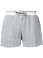 The Upside Laced Detail Shorts - Grey