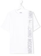 Moschino Kids Logo Short-sleeve T-shirt - White
