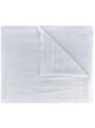 Faliero Sarti - Frayed Scarf - Women - Silk/cashmere - One Size, Women's, Grey, Silk/cashmere