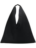 Mm6 Maison Margiela Triangle Handle Tote Bag - Black