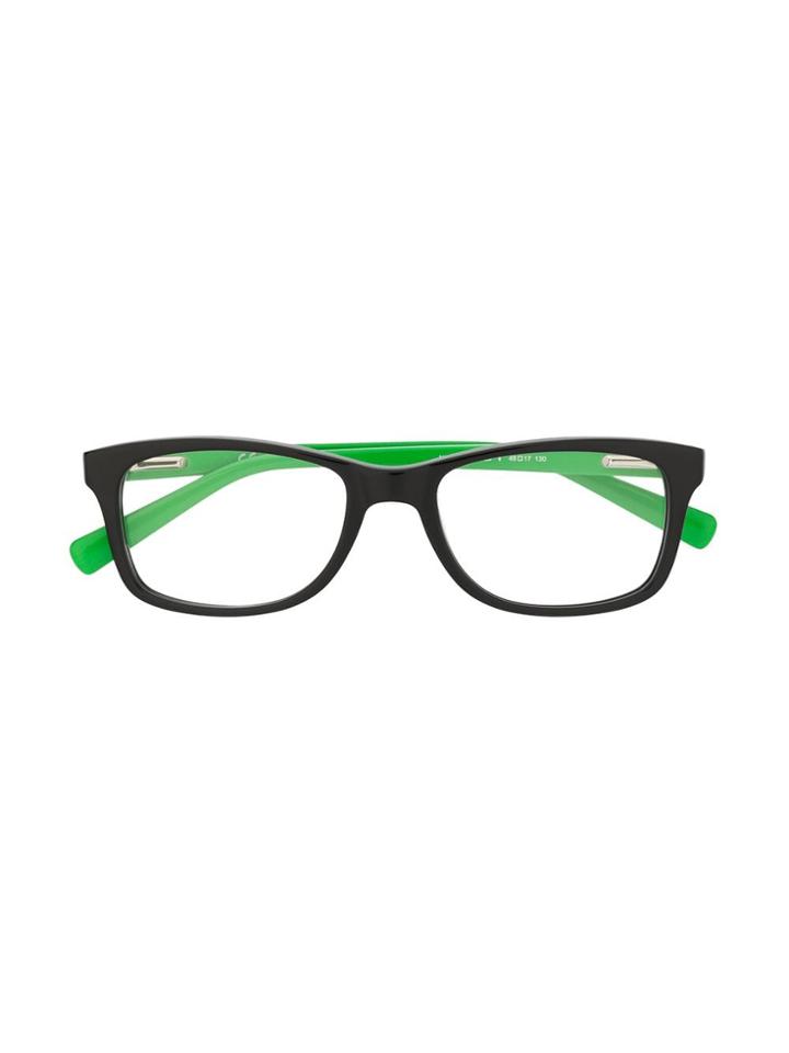 Nike Kids Teen Rectangle Frame Glasses - Black
