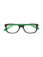 Nike Kids Teen Rectangle Frame Glasses - Black