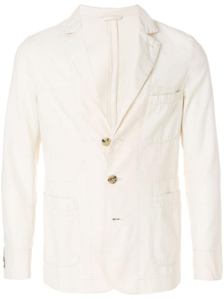 Fortela Three Pocket Blazer - Neutrals