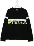 Stella Mccartney Kids Teen Camouflage Logo Sweatshirt - Black