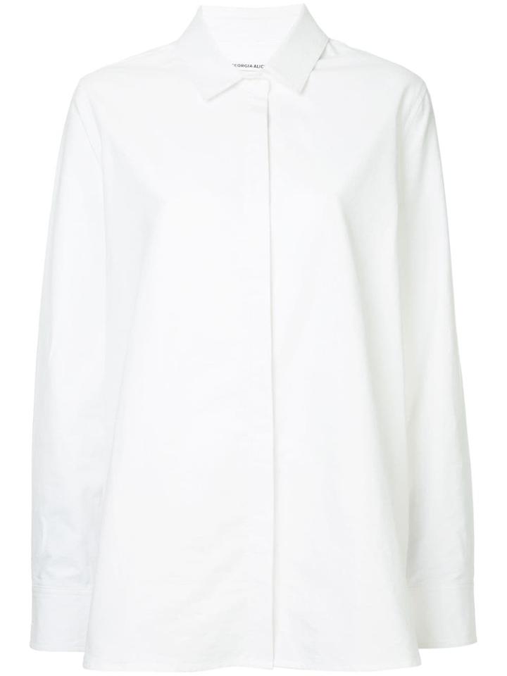 Georgia Alice Classic Man Shirt - White