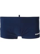 Dsquared2 Swim Shorts, Men's, Size: 48, Blue, Polyamide/spandex/elastane