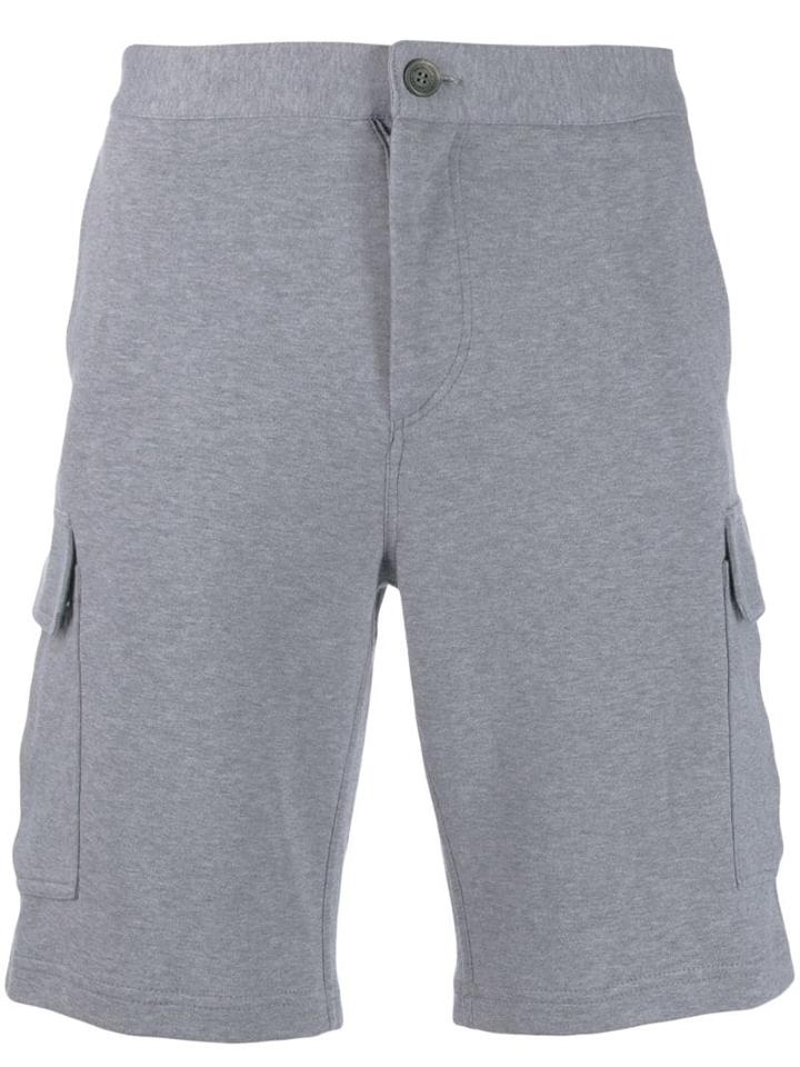 Brunello Cucinelli Cargo Pockets Shorts - Grey