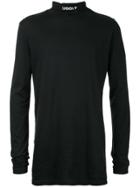 Ex Infinitas Uggly Roll Neck T-shirt - Black
